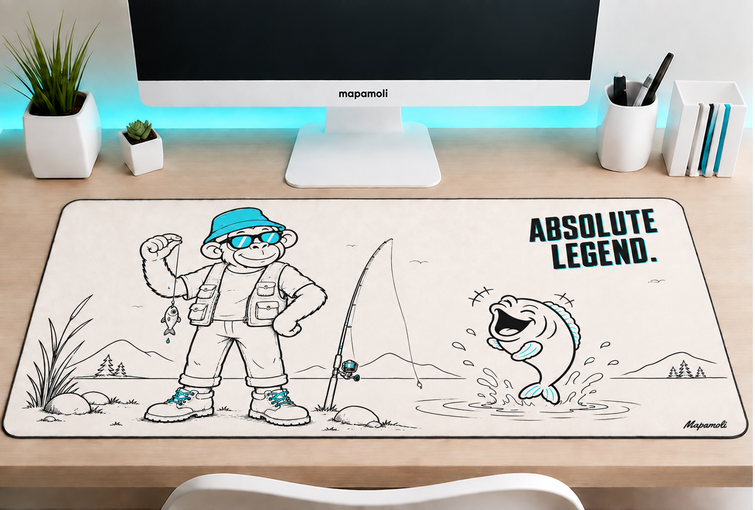 Absolute Legend Mapamoli desk mat