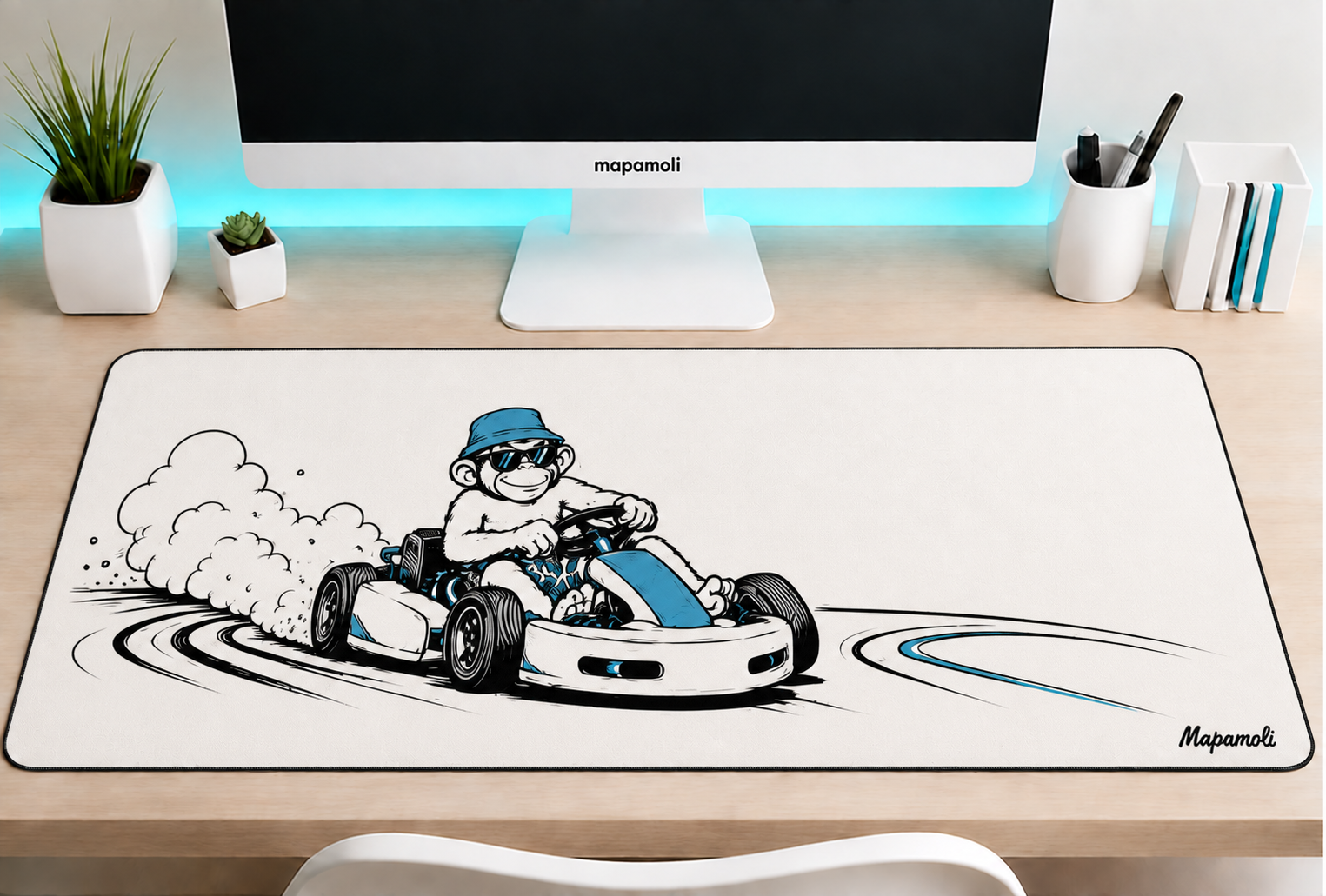 Go-Kart Mapamoli desk mat