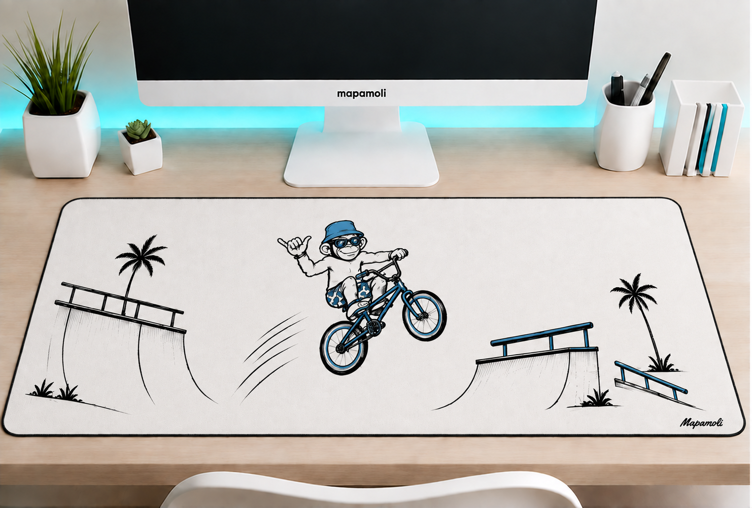 BMX Mapamoli desk mat
