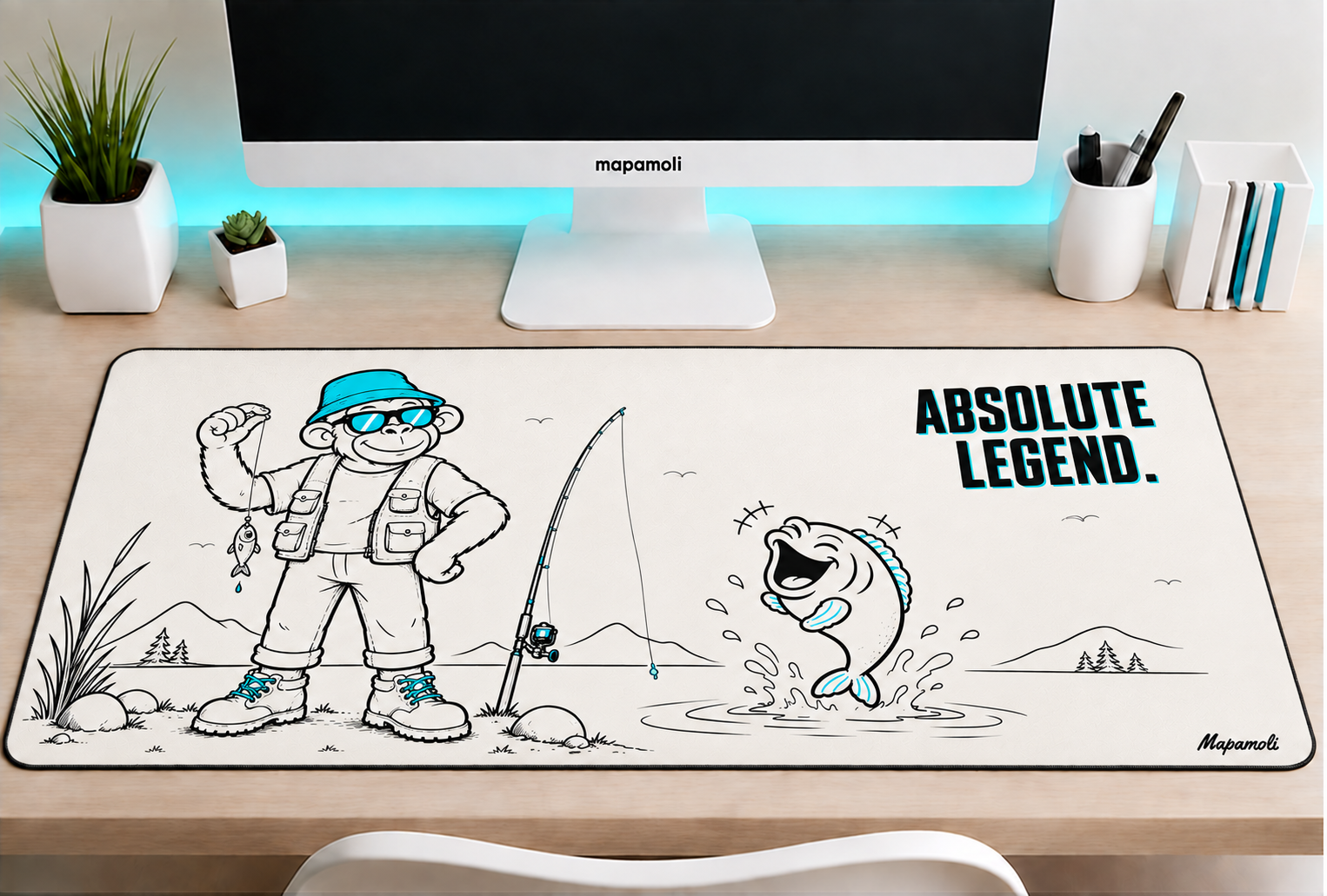 Absolute Legend II Mapamoli desk mat