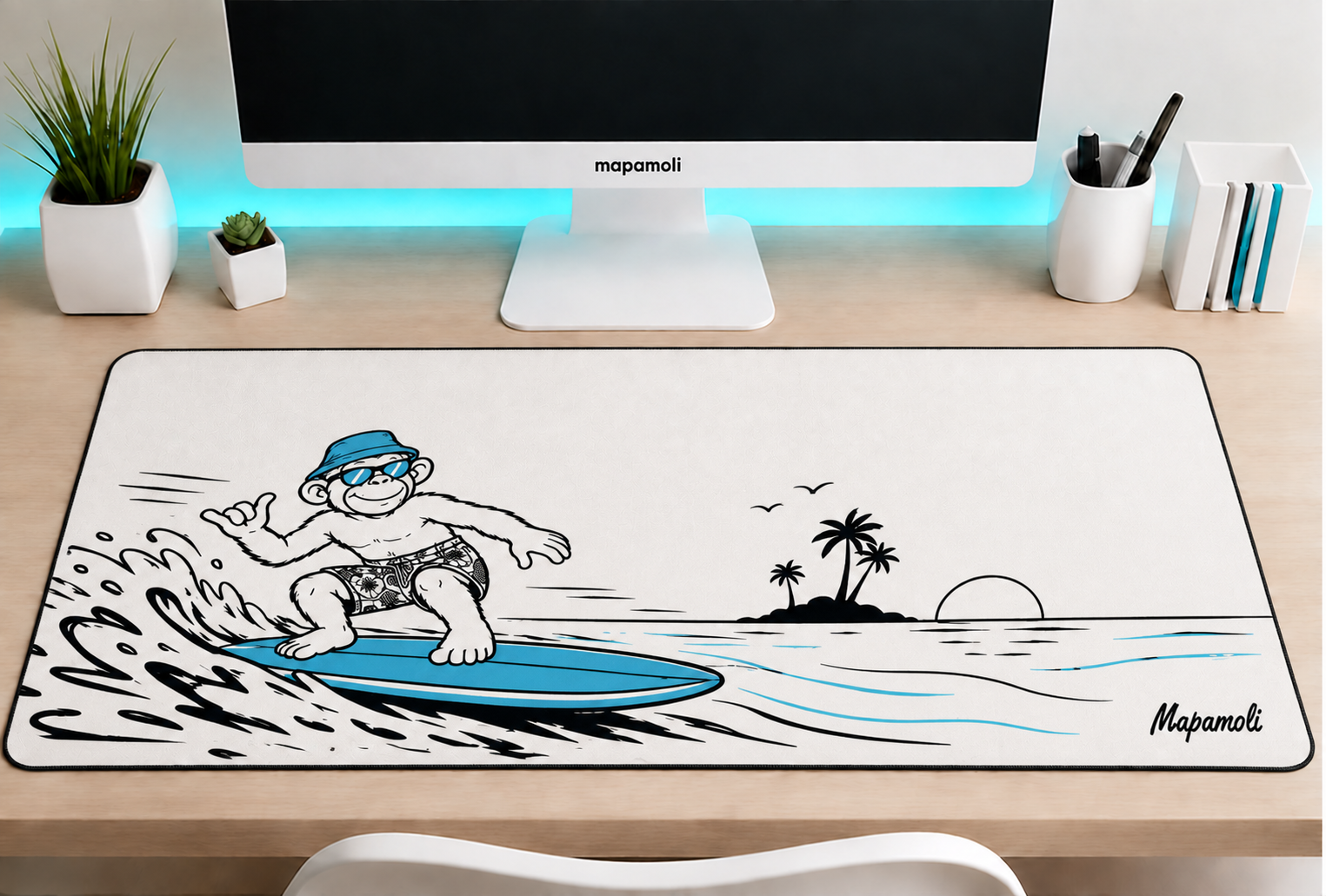 Surf Mapamoli desk mat