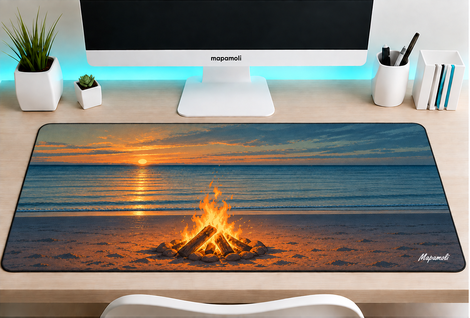 Ember Coast Mapamoli desk mat