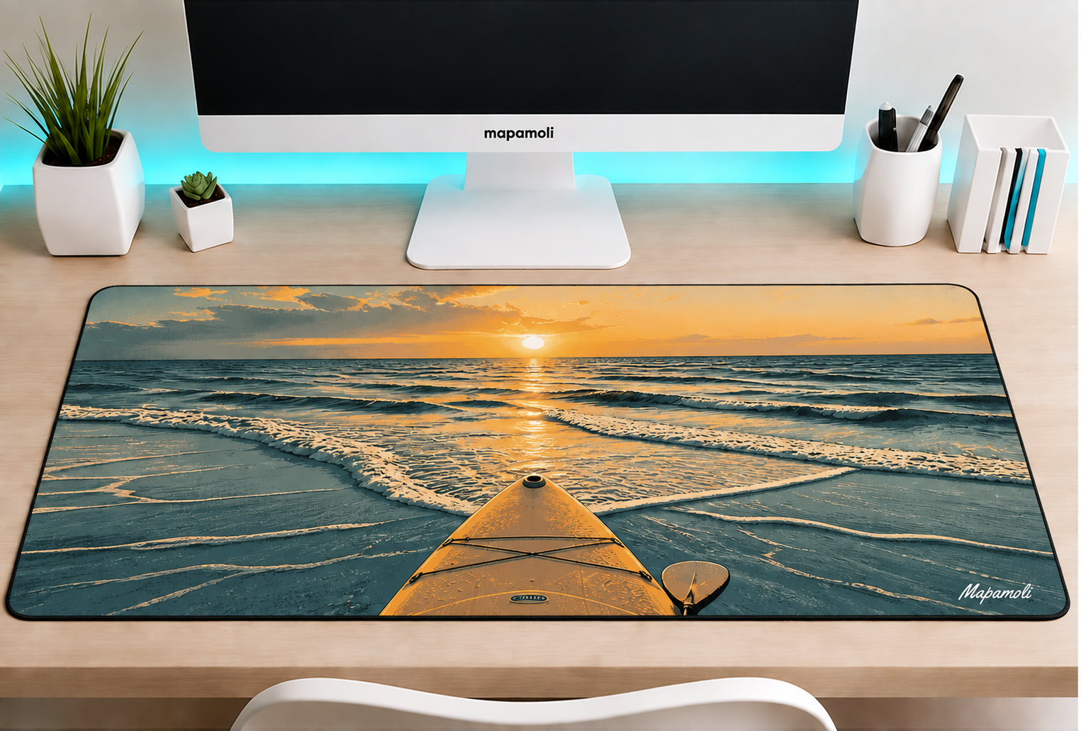 First Light Mapamoli desk mat