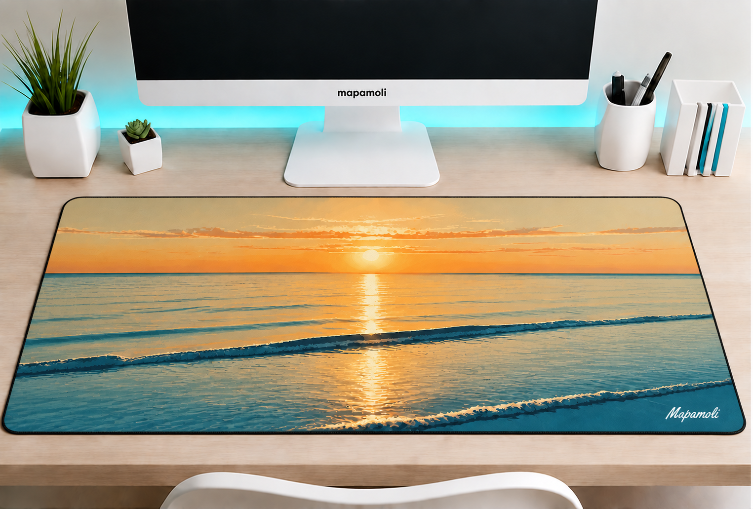 Sunset Mapamoli desk mat