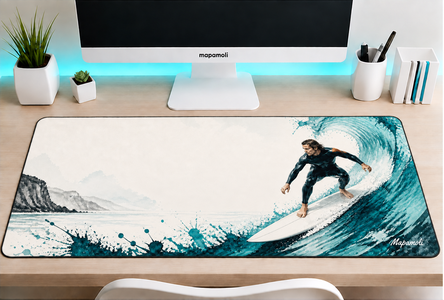 Surf Mapamoli desk mat