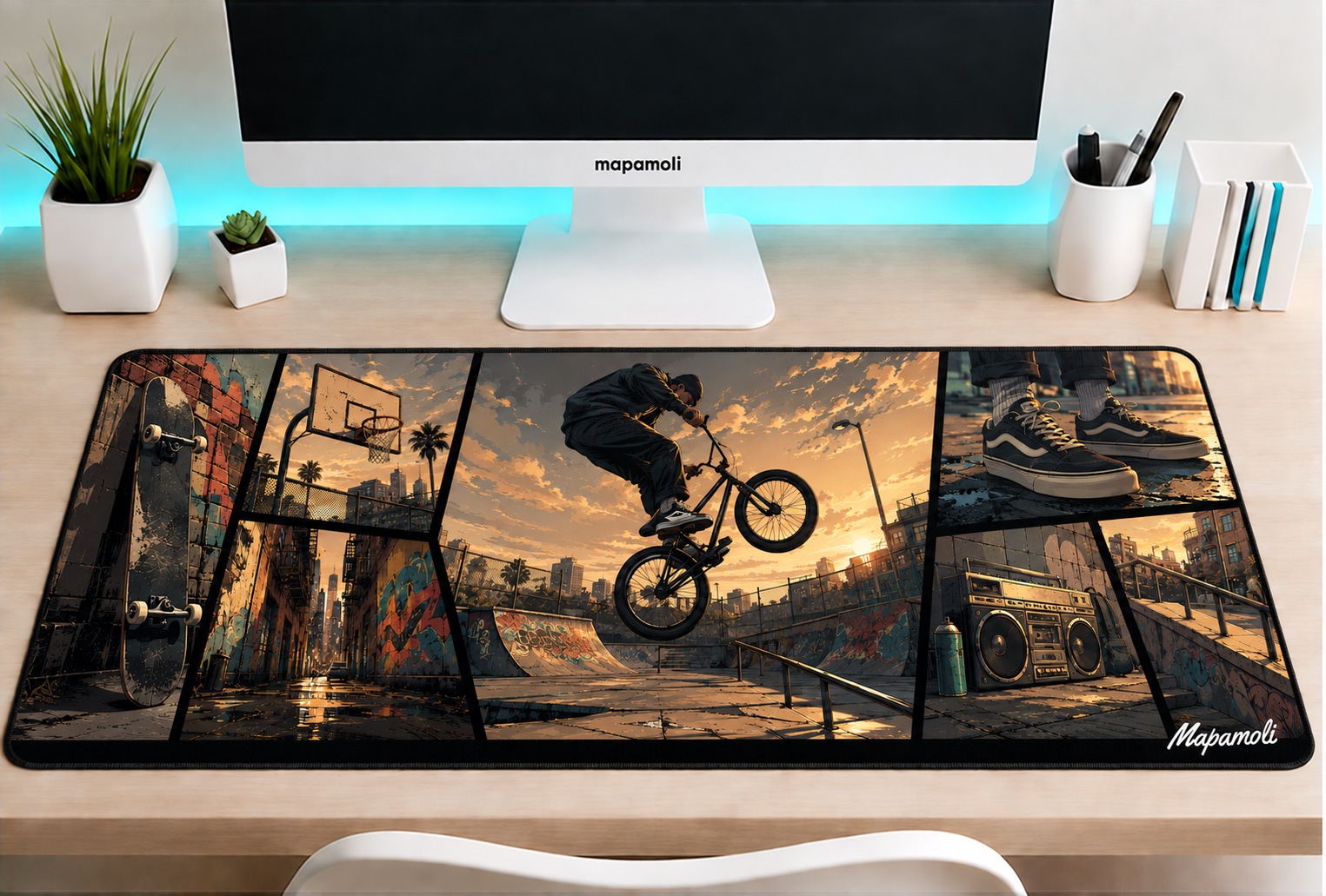 Street Mapamoli desk mat