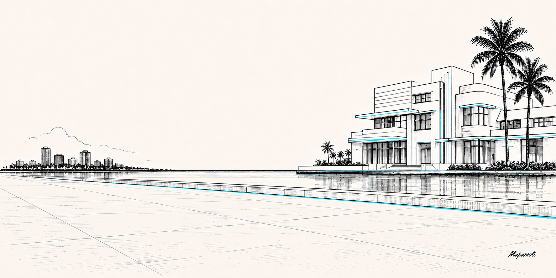 Coastal Road setting
