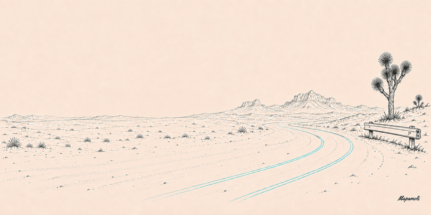 Desert Road setting