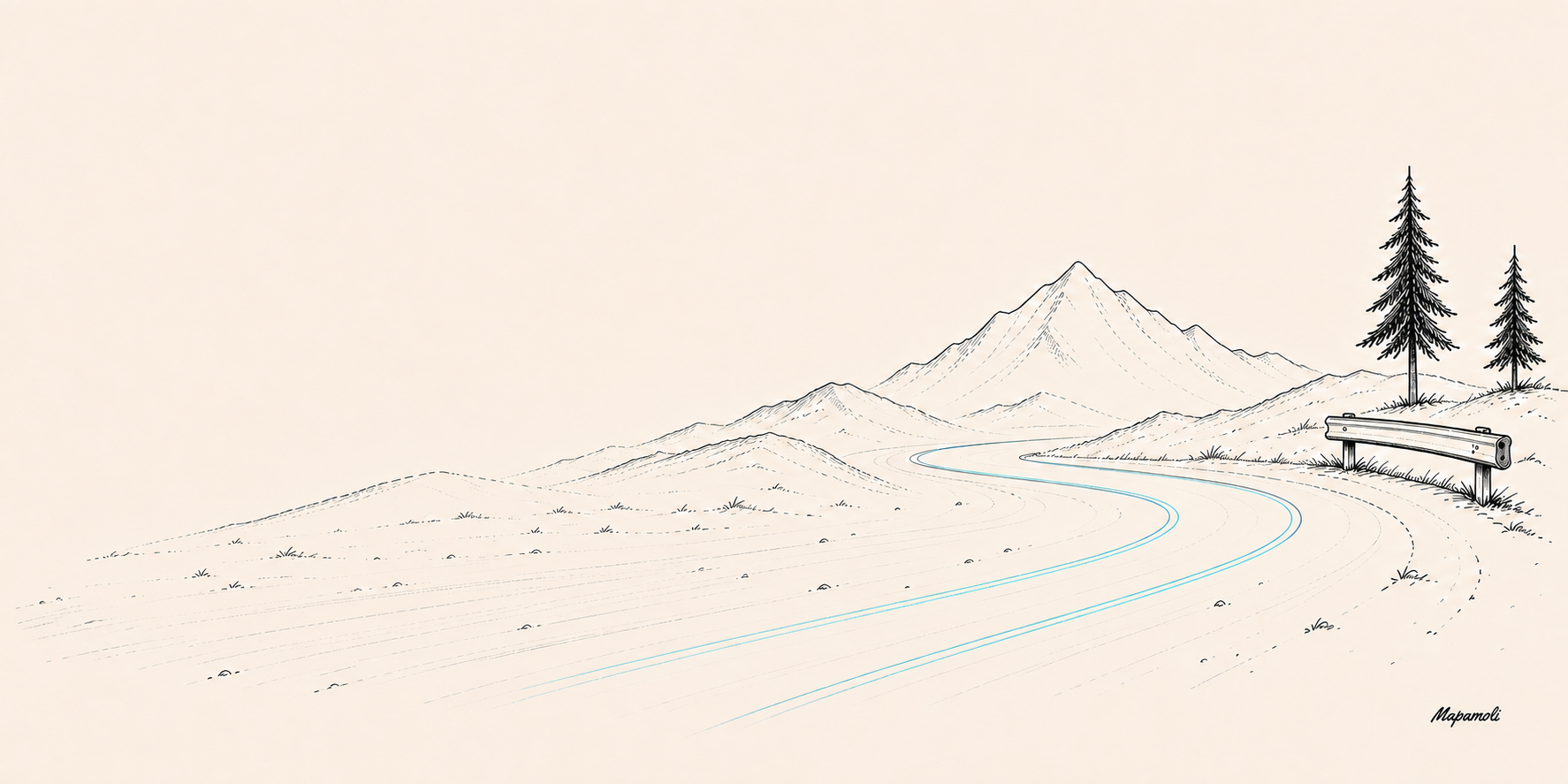 Mountain Road setting